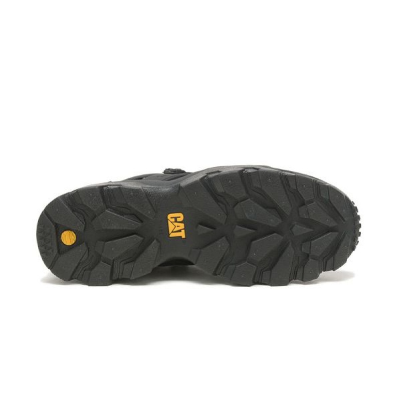 Black Men's Caterpillar Alpha Sneakers | 384970-MPZ