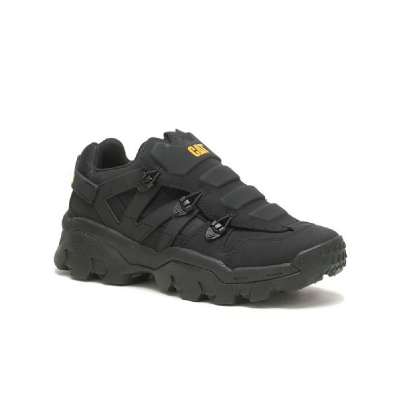 Black Men\'s Caterpillar Alpha Sneakers | 384970-MPZ