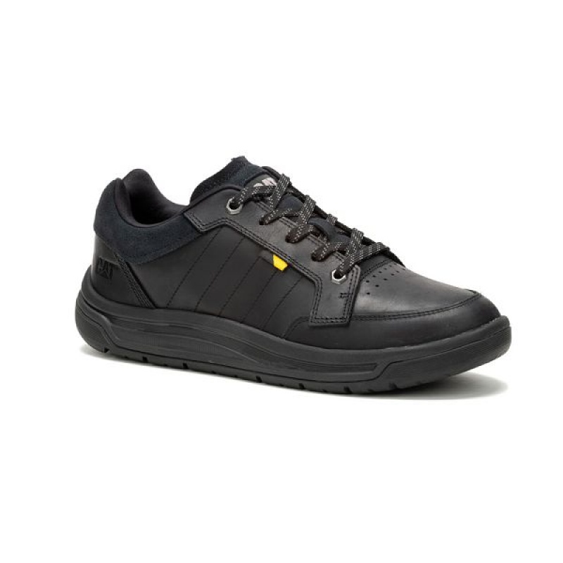 Black Men\'s Caterpillar Apa Cush Sneakers | 603587-ARK