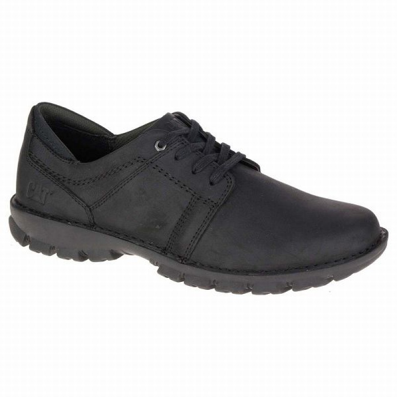 Black Men\'s Caterpillar Caden Casual Shoes | 687541-JPO