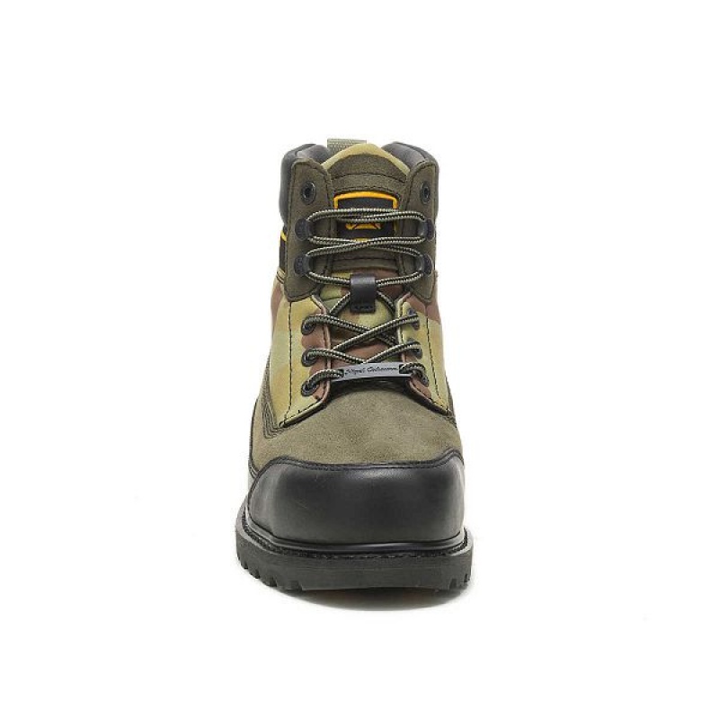 Black Men's Caterpillar Cat Footwear x Nigel Cabourn Utah Boots | 318970-LVT