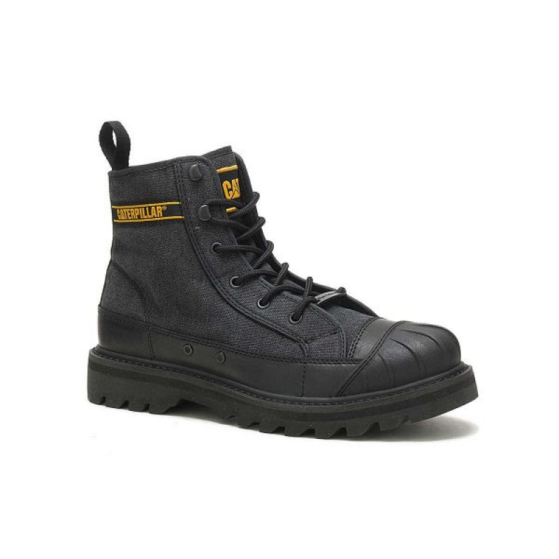 Black Men's Caterpillar Cat Footwear x Nigel Cabourn Omaha Boots | 153478-ZWK