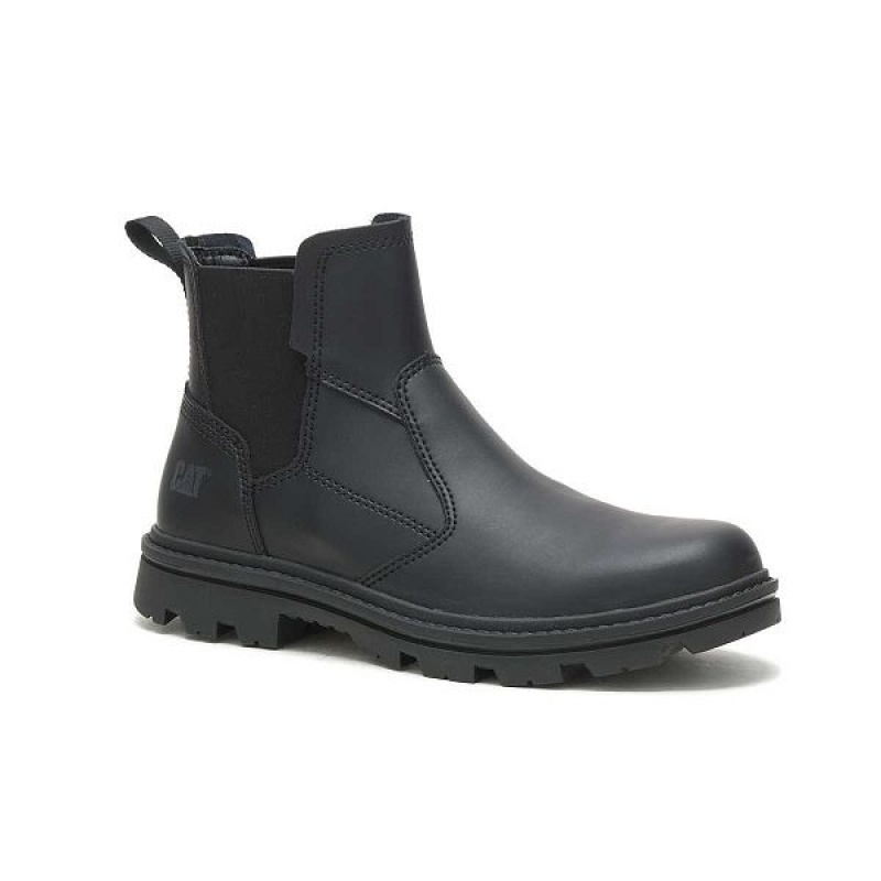 Black Men's Caterpillar Chelsea Boots Boots | 807561-UAG