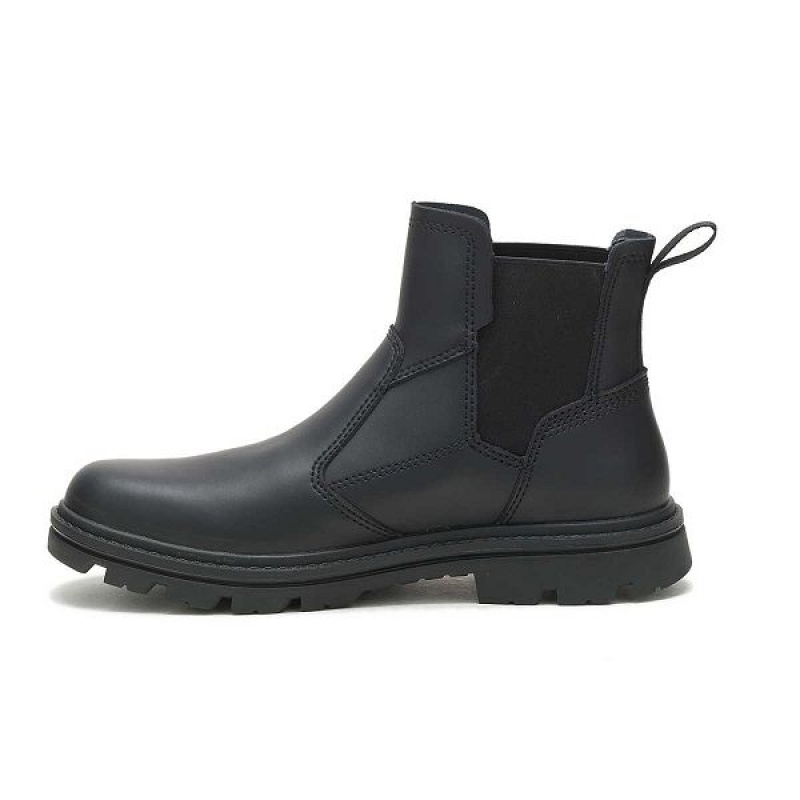 Black Men's Caterpillar Chelsea Boots Boots | 807561-UAG