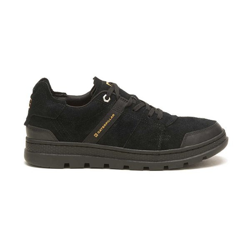 Black Men\'s Caterpillar Cite Low Sneakers | 945710-QTP