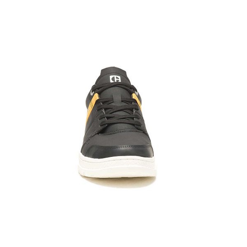 Black Men's Caterpillar Cite Low Sneakers | 491638-LRN