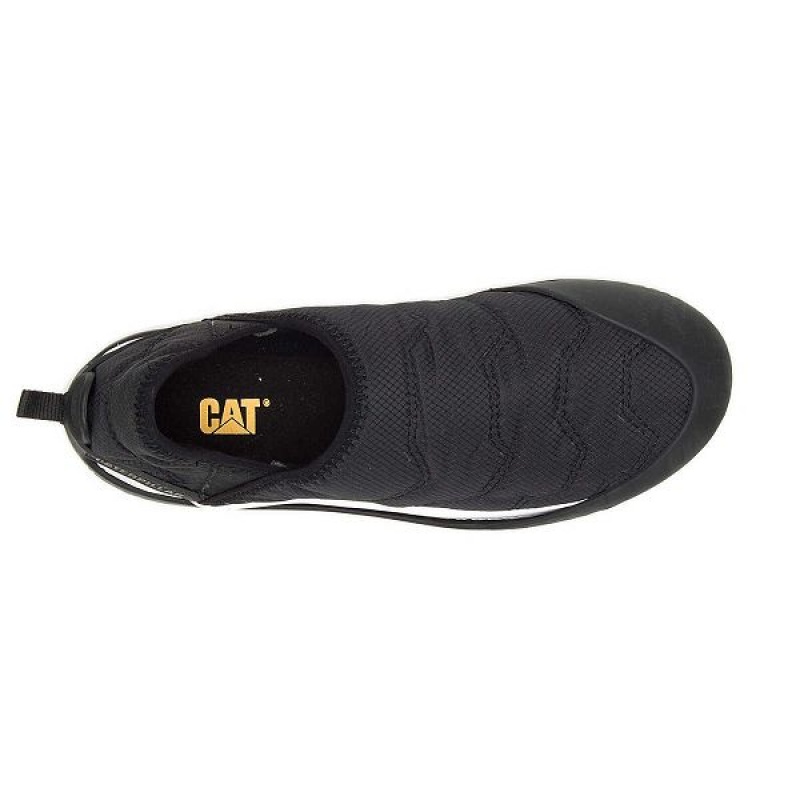 Black Men's Caterpillar Crossover Slip On | 328617-AZC