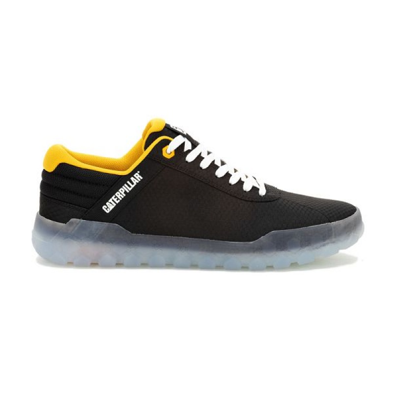 Black Men's Caterpillar Eco Hex + Sneakers | 953164-PNJ