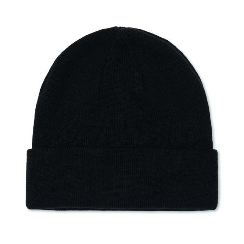 Black Men's Caterpillar Foundation Knit Hats | 384276-FET