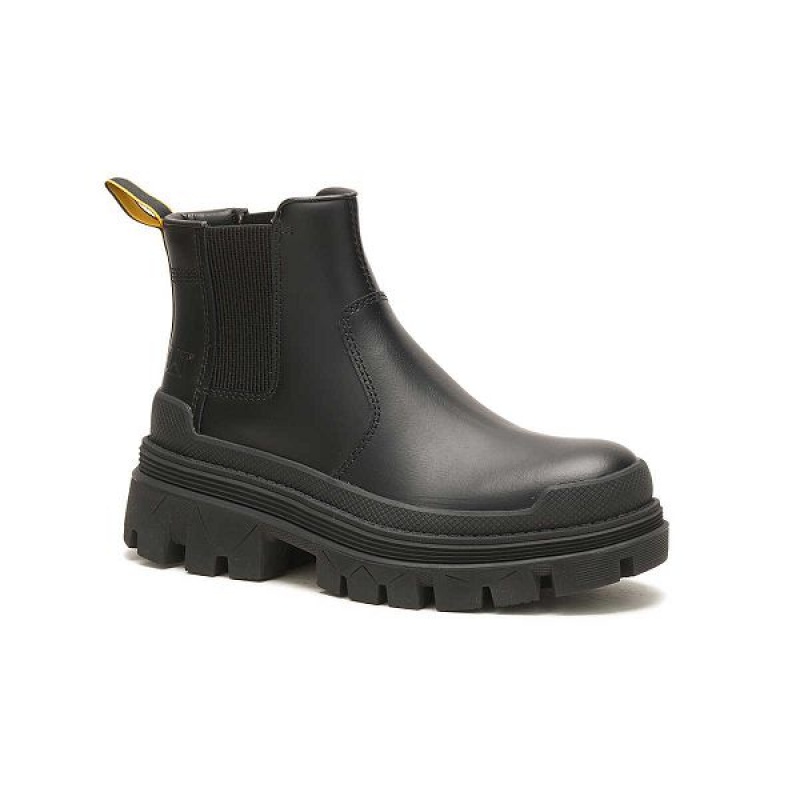 Black Men's Caterpillar Hardwear Chelsea Boots | 159684-VLI