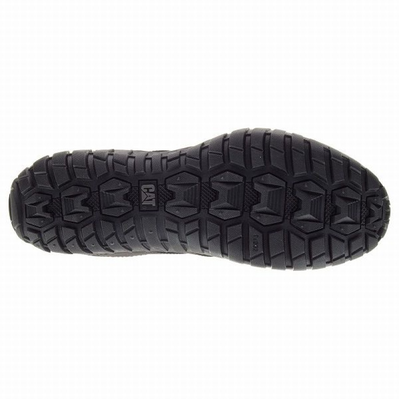 Black Men's Caterpillar Instruct Casual Shoes | 975683-JGF