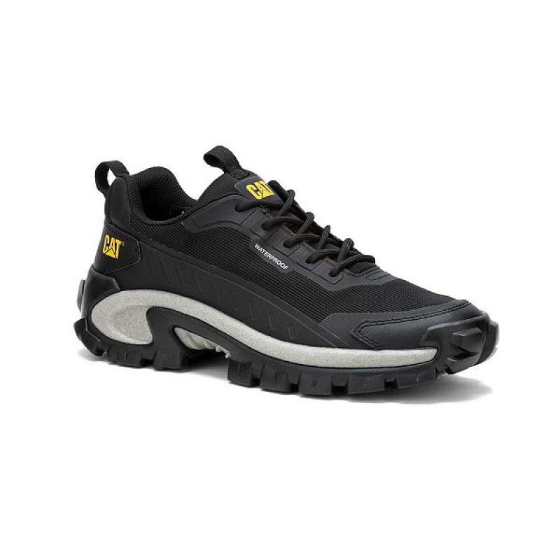 Black Men's Caterpillar Intruder Lightning Mesh Waterproof Sneakers | 926437-HQC