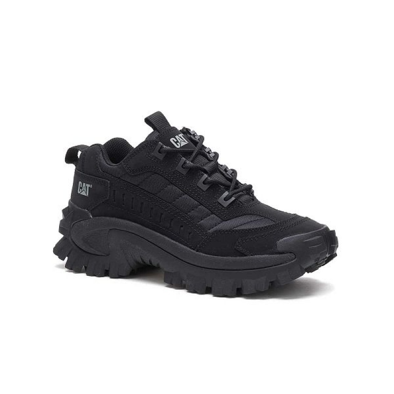 Black Men's Caterpillar Intruder Sneakers | 342685-XWU