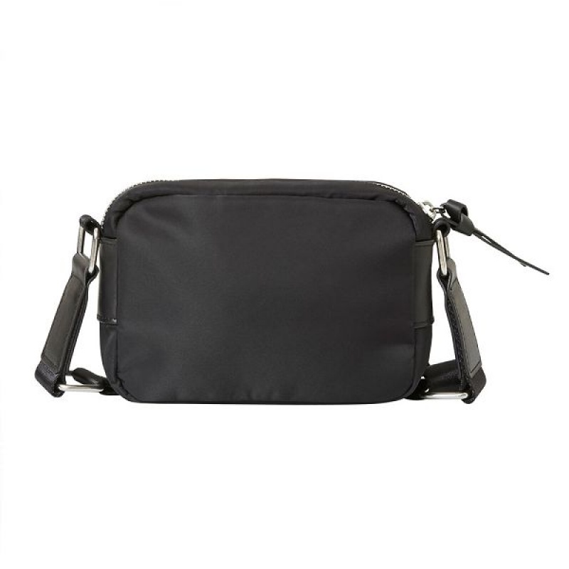 Black Men's Caterpillar Mini Crossbody Bags | 865409-WFH