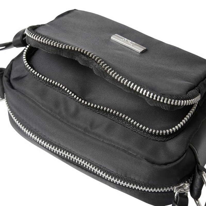 Black Men's Caterpillar Mini Crossbody Bags | 865409-WFH