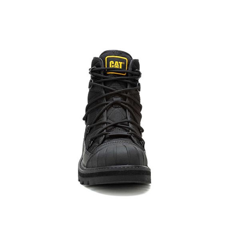 Black Men's Caterpillar Omaha Alt Lace Boots | 754209-ZEV