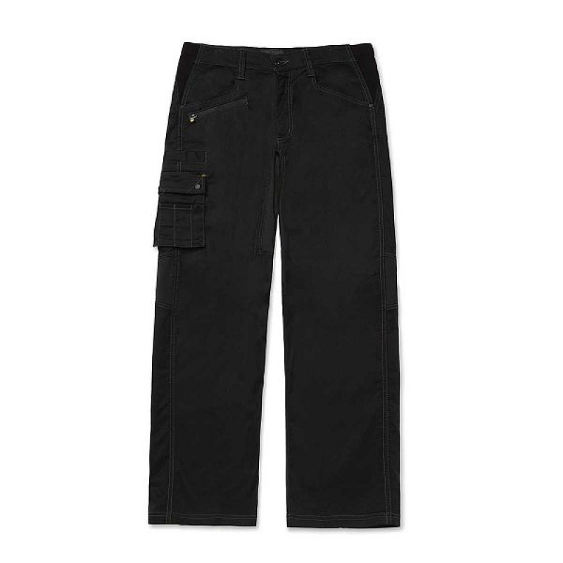 Black Men's Caterpillar Operator Flex Pants | 830547-RLS