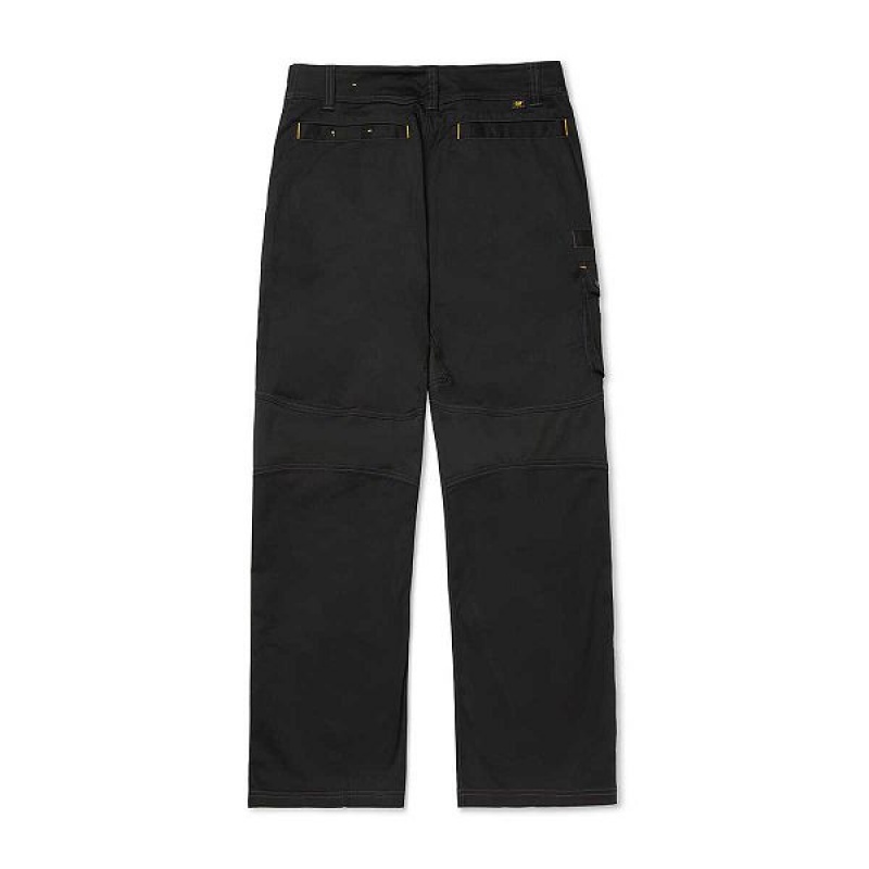 Black Men's Caterpillar Operator Flex Pants | 830547-RLS