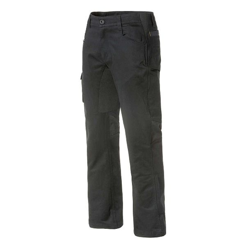 Black Men\'s Caterpillar Operator Flex Pants | 830547-RLS