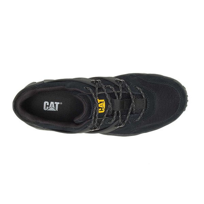 Black Men's Caterpillar Reactor Sneakers | 918362-TAK