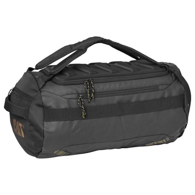 Black Men's Caterpillar The Sixty Duffel Backpack | 507234-GMA