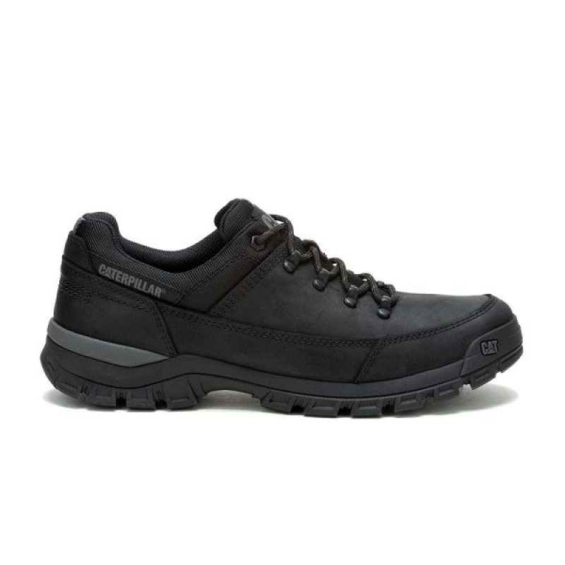 Black Men's Caterpillar Threshold Hiker Low Hiking Shoes | 514976-ZNM