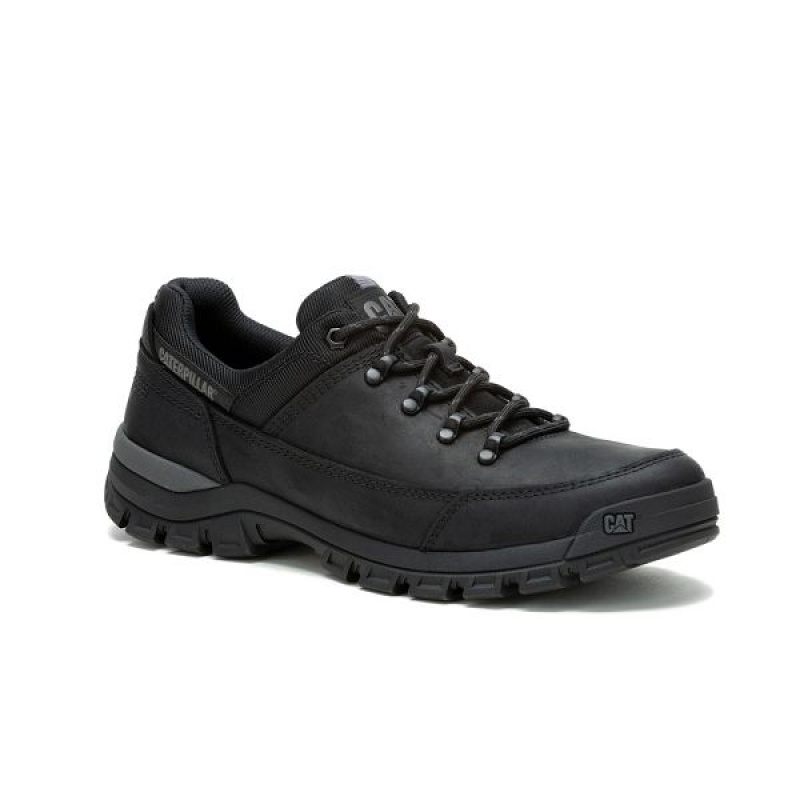 Black Men\'s Caterpillar Threshold Hiker Low Hiking Shoes | 514976-ZNM