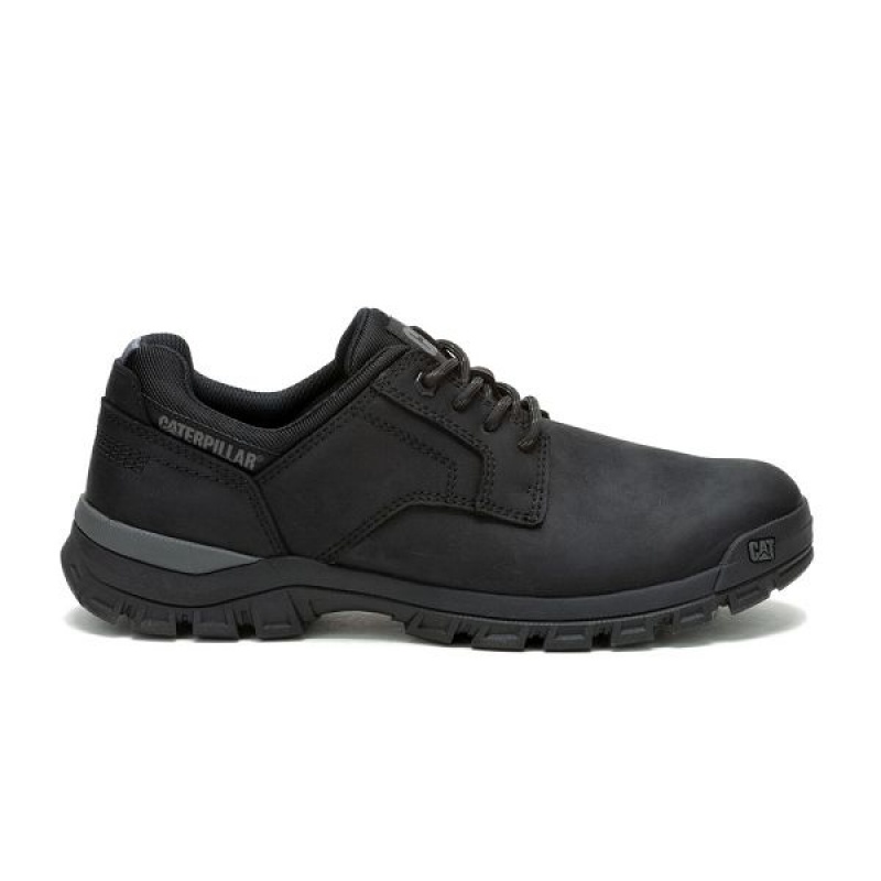 Black Men's Caterpillar Threshold Lace Low Casual Shoes | 604587-AIK