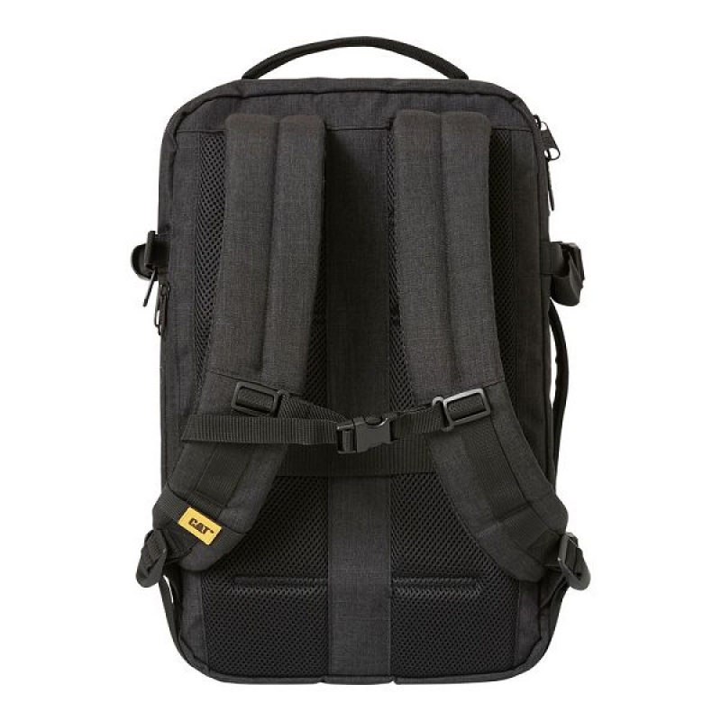 Black Women's Caterpillar B. Holt Travel Backpack | 178523-MHR