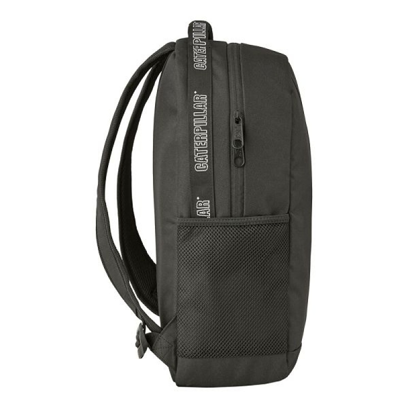 Black Women's Caterpillar Backpack | 519032-LMZ