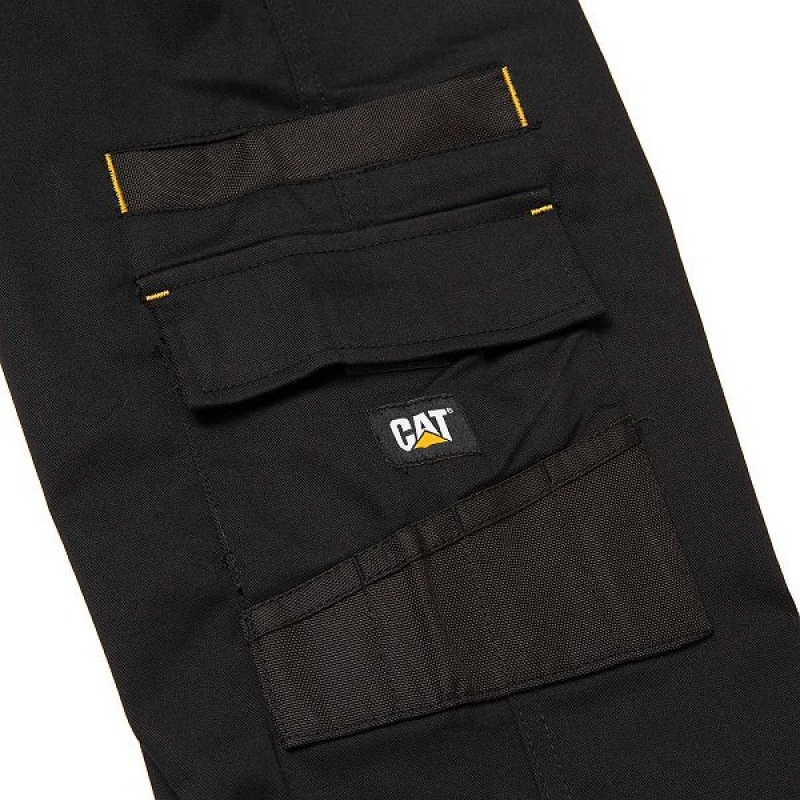 Black Women's Caterpillar Elite Operator Trouser Pants | 173452-RWK