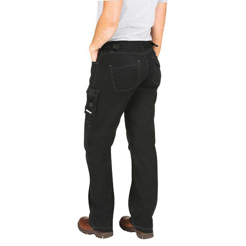 Black Women's Caterpillar H2O Defender Pants | 231706-SNF