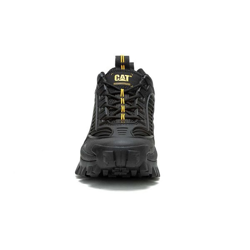 Black Women's Caterpillar Intruder Mecha Sneakers | 984620-TGI