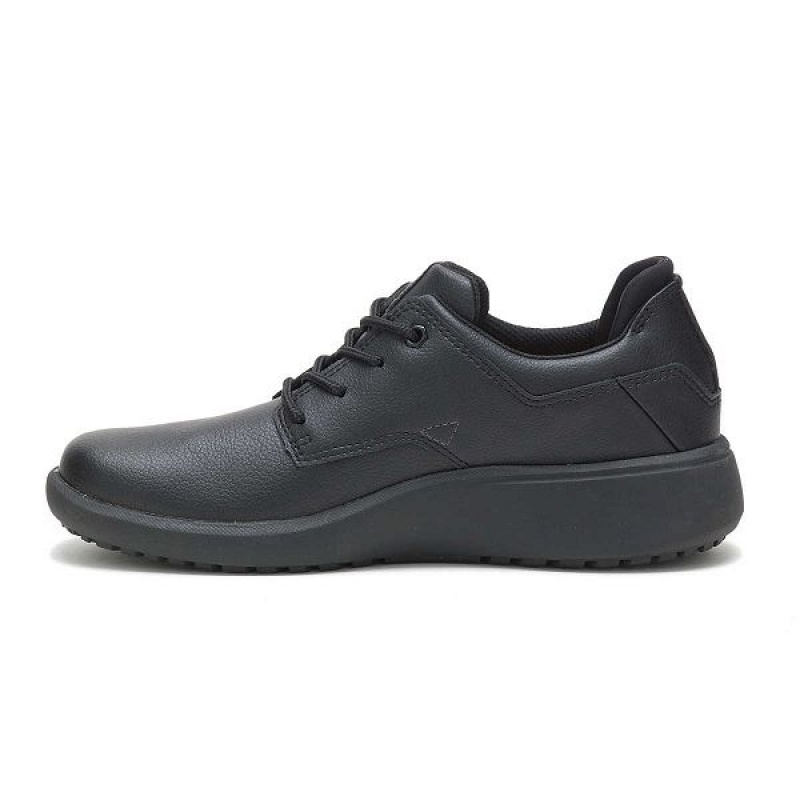 Black Women's Caterpillar ProRush SR+ Oxford Work Shoes | 324859-JKY