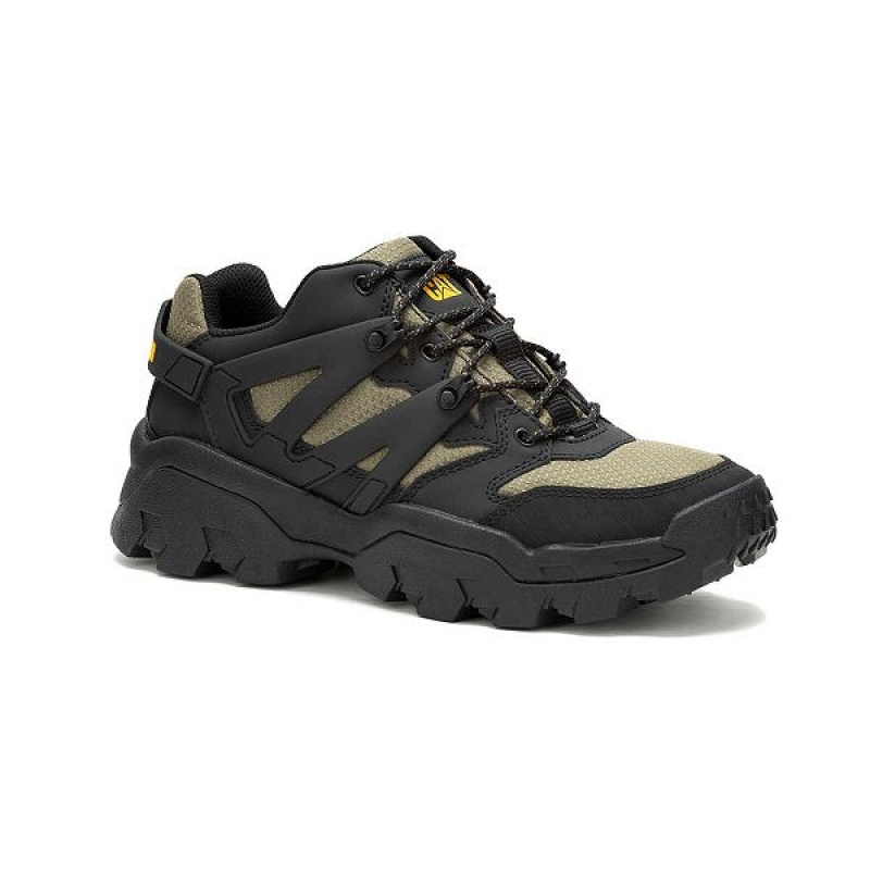 Black Women's Caterpillar Reactor Sneakers | 635270-AGK