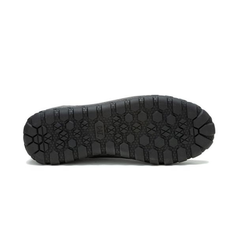 Black / Black Men's Caterpillar Hex Plus Sneakers | 294613-UKR