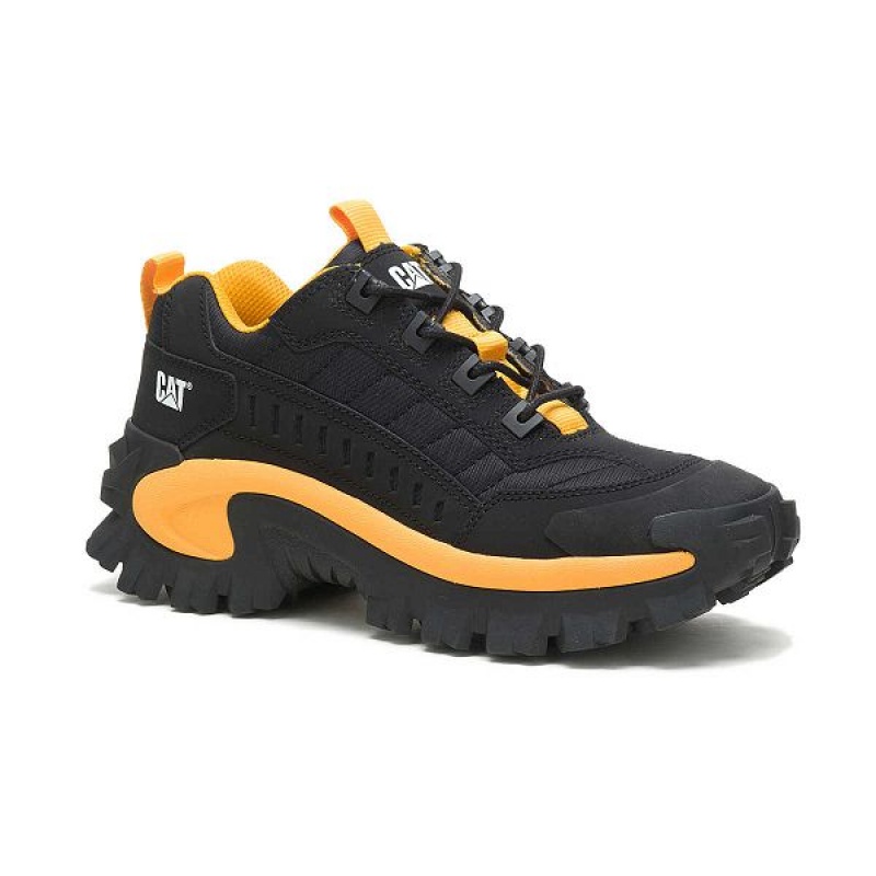 Black / Yellow Men's Caterpillar Intruder Sneakers | 235841-EPN