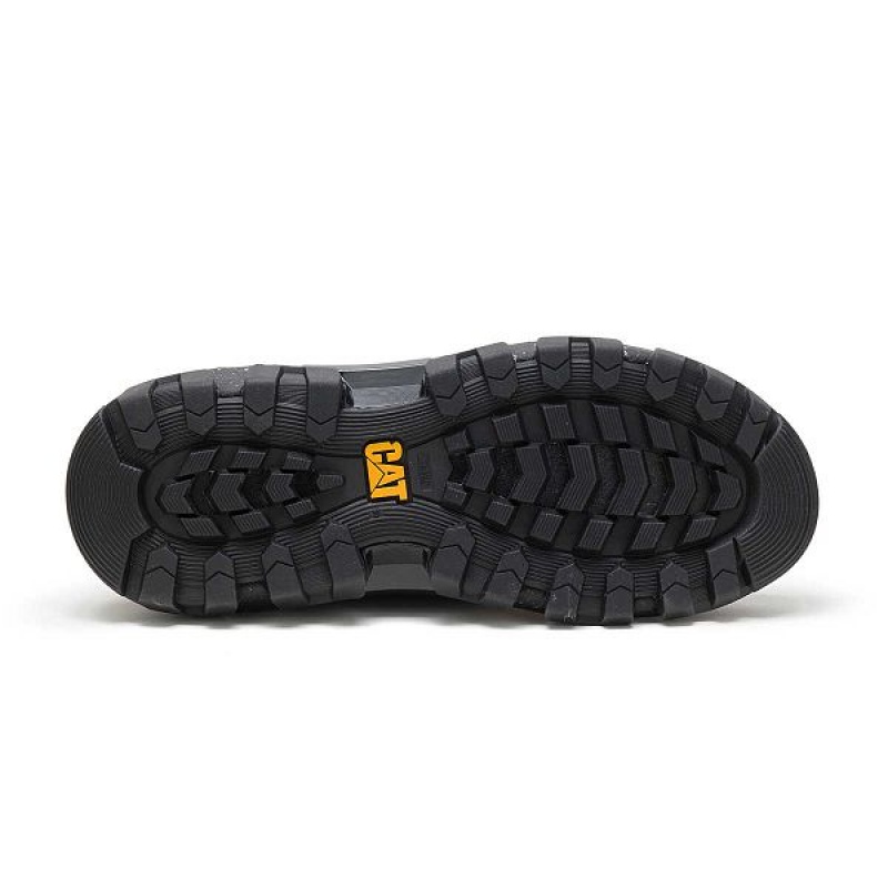 Black / Yellow Men's Caterpillar Raider Sport Sneakers | 829371-UPW