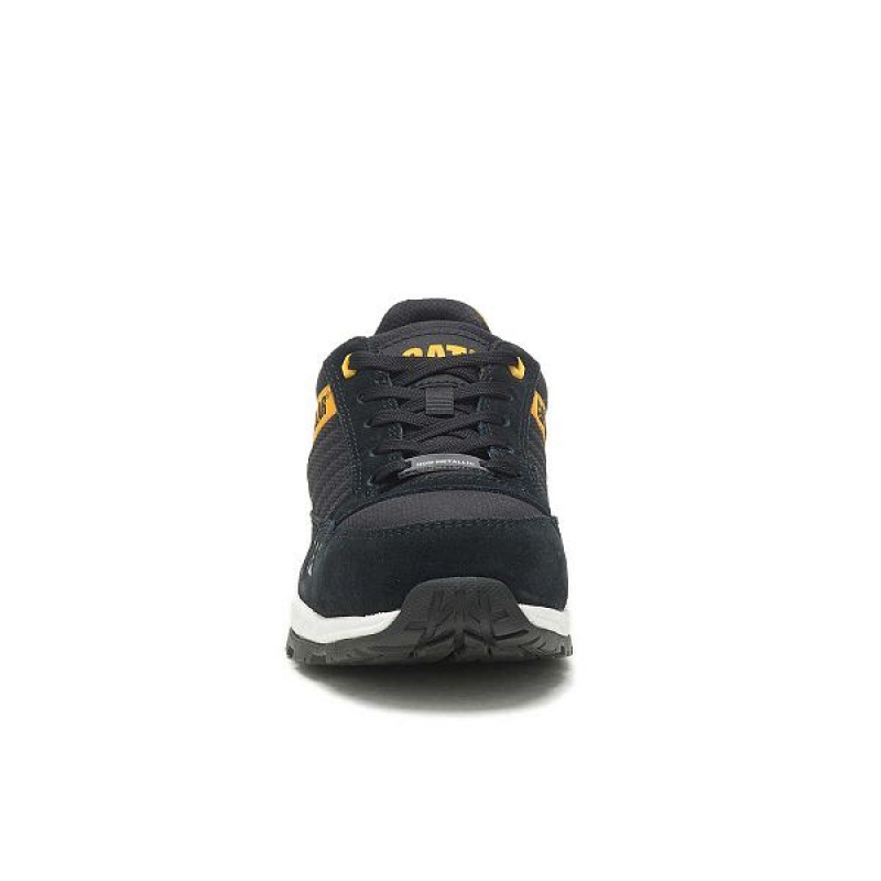 Black / Yellow Women's Caterpillar Venward Composite Toe Work Shoes | 725103-YPL