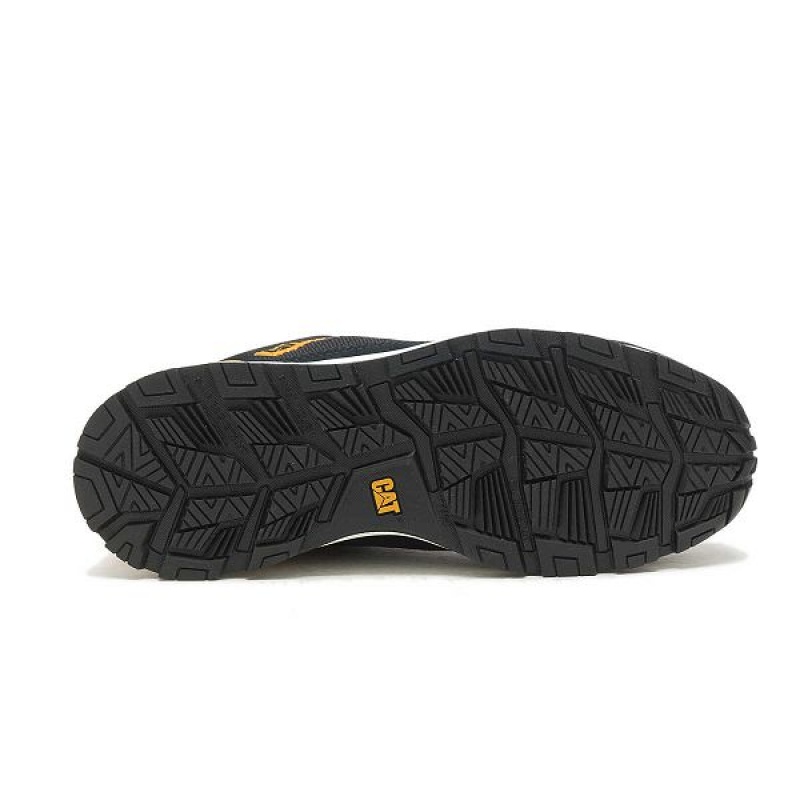 Black / Yellow Women's Caterpillar Venward Composite Toe Work Shoes | 725103-YPL