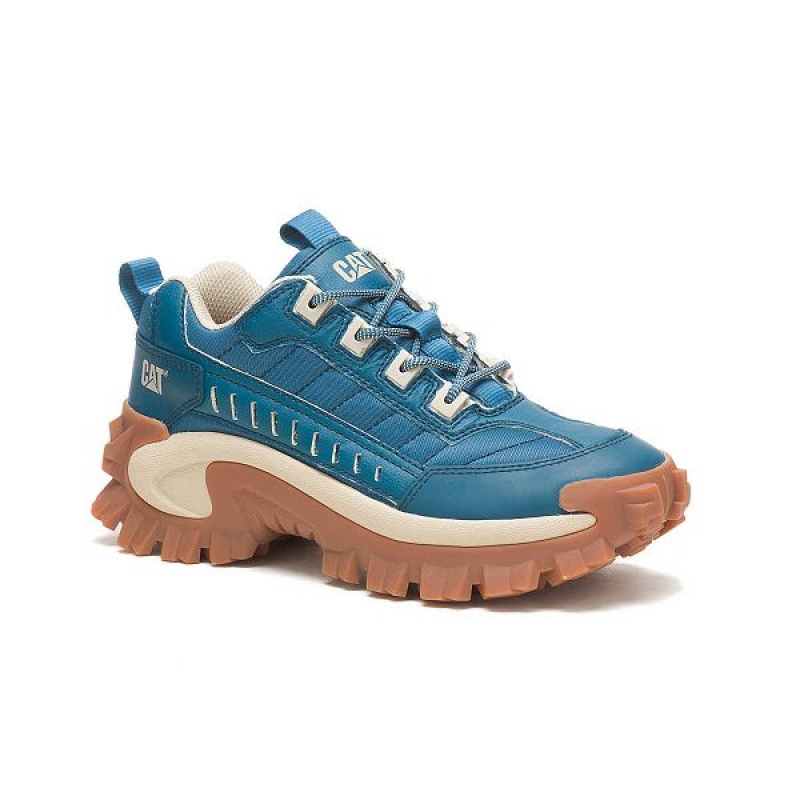 Blue Men's Caterpillar Eco Intruder Sneakers | 167032-TFV