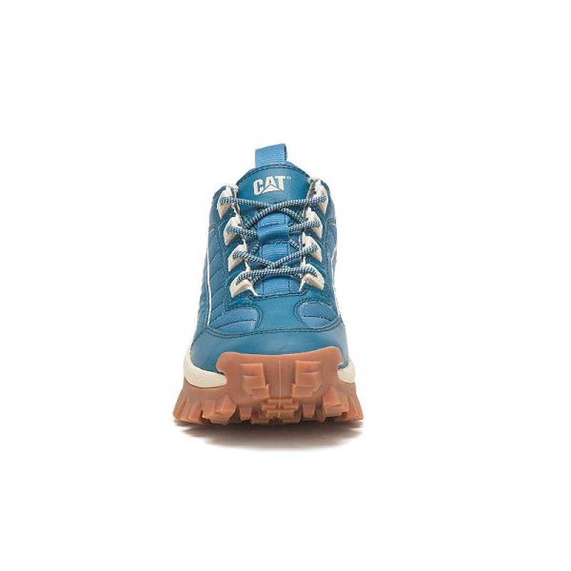 Blue Men's Caterpillar Eco Intruder Sneakers | 167032-TFV