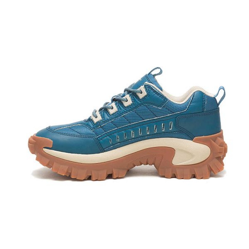 Blue Men's Caterpillar Eco Intruder Sneakers | 167032-TFV