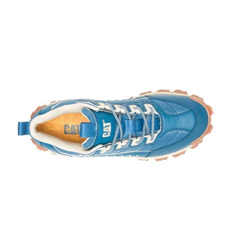 Blue Men's Caterpillar Eco Intruder Sneakers | 167032-TFV