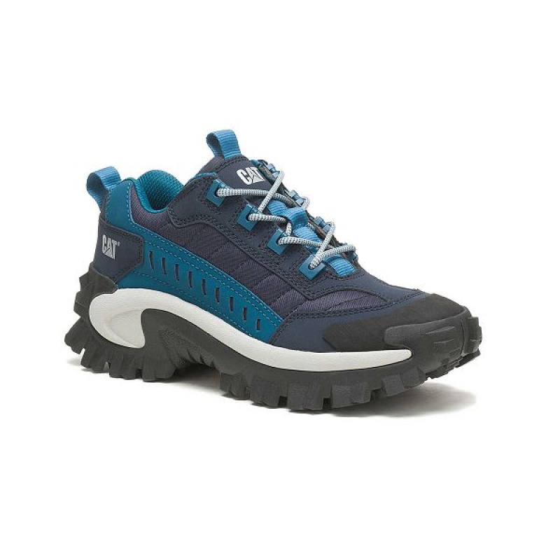 Blue Men's Caterpillar Intruder Sneakers | 308765-GVA