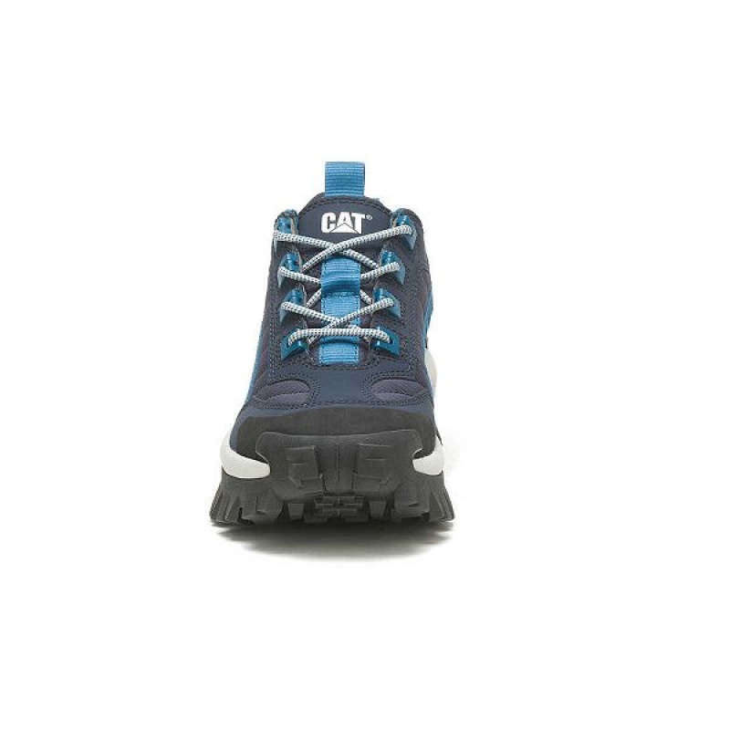 Blue Men's Caterpillar Intruder Sneakers | 308765-GVA