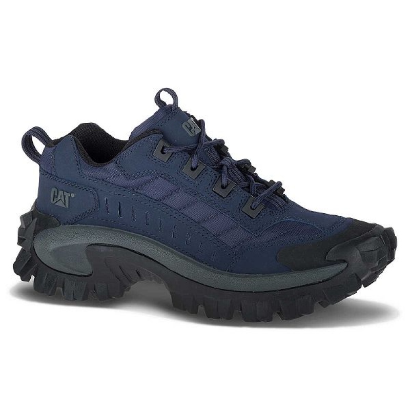 Blue Men's Caterpillar Intruder Sneakers | 028136-BAD