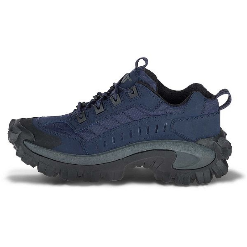 Blue Men's Caterpillar Intruder Sneakers | 028136-BAD