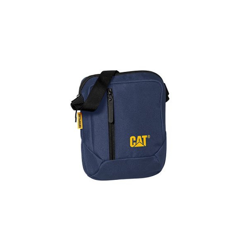 Blue Men\'s Caterpillar Shoulder Bags | 147805-SFI