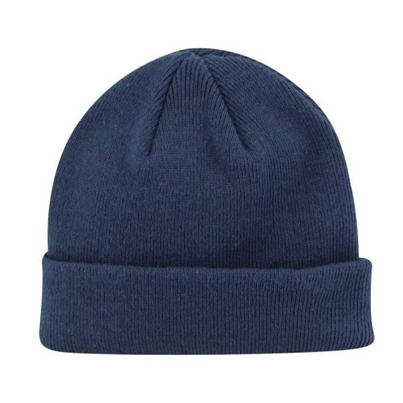 Blue Women's Caterpillar Foundation Knit Hats | 091274-GKC